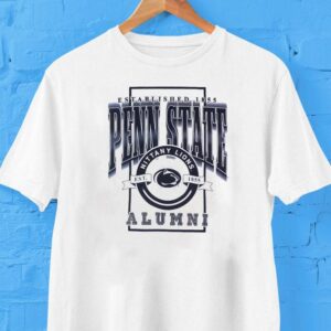 1855 vintage gradient design for Penn State alumni t-shirt