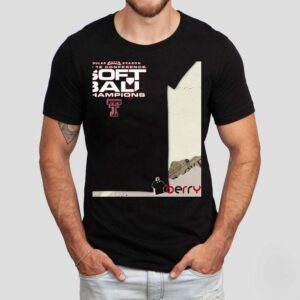 Big 12 softball 2025 Texas Tech Red Raiders title win tshirt Big 12 softball 2025 Texas Tech Red Raiders title win tshirt