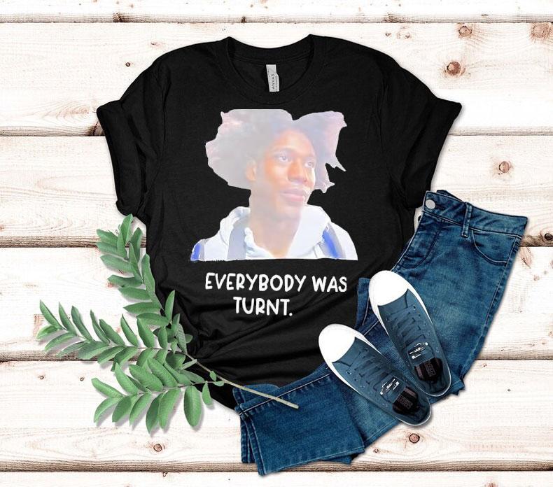 Brian Anderson rocks the everybody was turnt portrait t-shirt Brian Anderson rocks the everybody was turnt portrait t-shirt