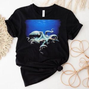 Colorful Octopus Design For Eco Friendly Earth Day Tshirt Colorful Octopus Design For Eco Friendly Earth Day Tshirt