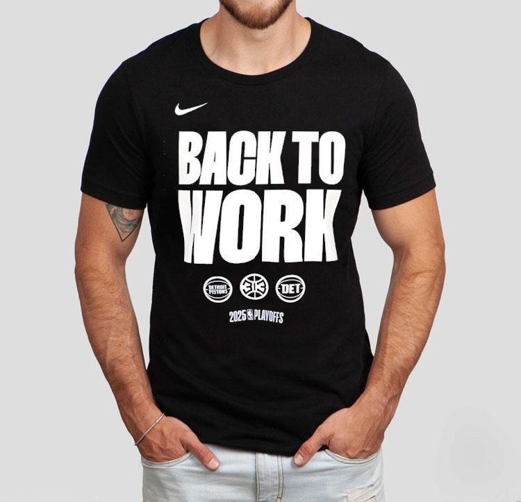 Detroit Pistons gear up for 2025 NBA playoffs with fresh t-shirt Detroit Pistons gear up for 2025 NBA playoffs with fresh t-shirt