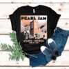 Pearl Jam 2025 tour stop in Atlanta featuring dark matter theme t-shirt