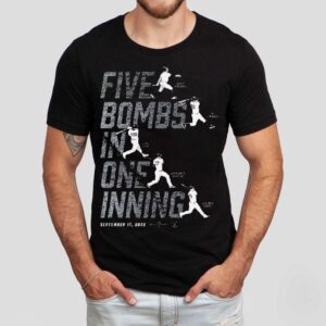 Yankees legends blast five homers in a single inning tshirt Yankees legends blast five homers in a single inning tshirt
