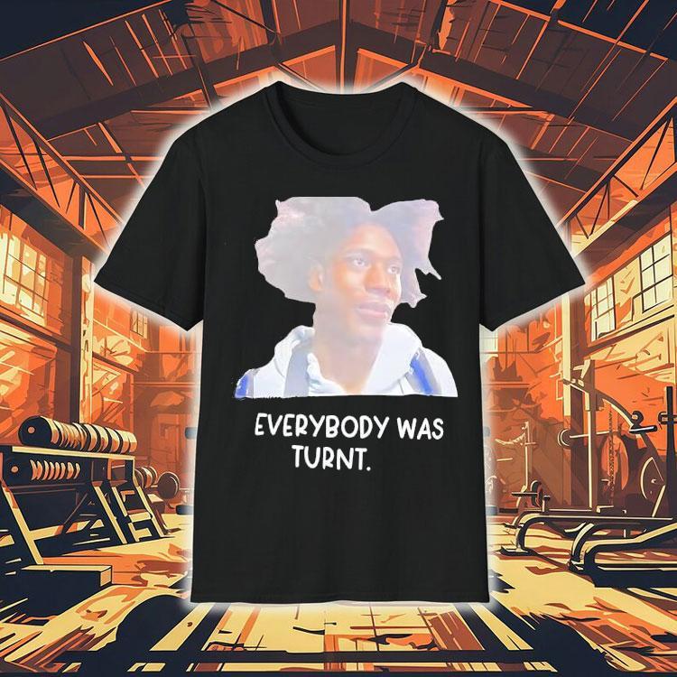 Brian Anderson rocks the everybody was turnt portrait t-shirt Brian Anderson rocks the everybody was turnt portrait t-shirt