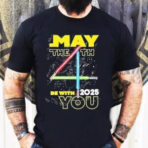 Celebrate Star Wars 2025 With This Epic Lightsaber T-shirt