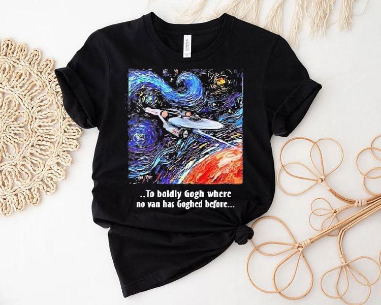 Creative art inspired van gogh style t-shirt Creative art inspired van gogh style t-shirt