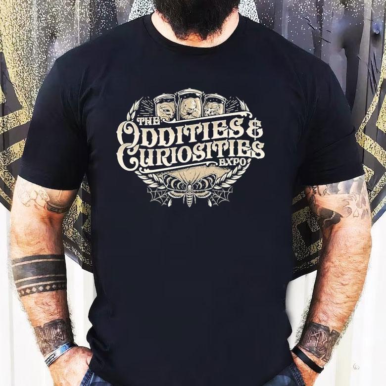 Unusual Finds At The Oddities Expo Death Head Moth Tshirt Unusual Finds At The Oddities Expo Death Head Moth Tshirt
