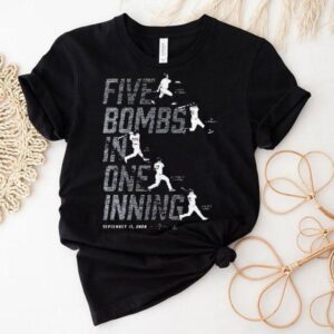 Yankees legends blast five homers in a single inning tshirt
