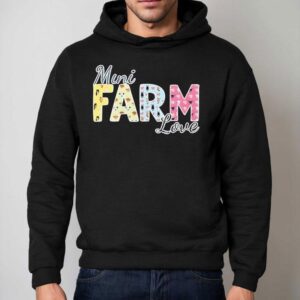 Adorable Mini Farm Design On Comfortable Hoodie