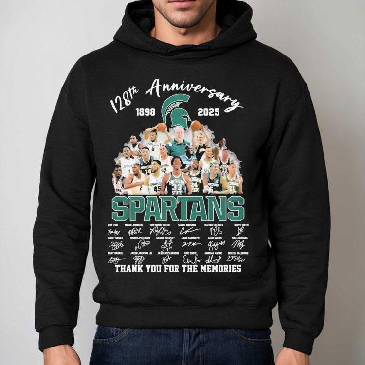 Celebrating 128 years of Michigan State Spartans legacy with a special 2025 t-shirt Celebrating 128 years of Michigan State Spartans legacy with a special 2025 t-shirt