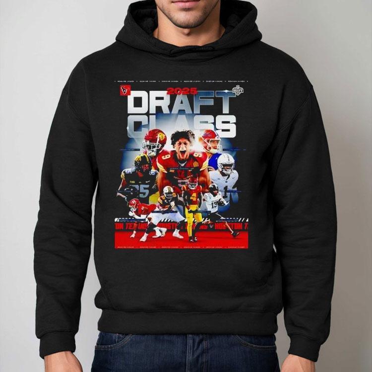 Houston Texans 2025 Rookie Spotlight Featuring Rising Stars And Future Legends T-shirt Houston Texans 2025 Rookie Spotlight Featuring Rising Stars And Future Legends T-shirt