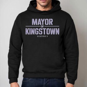 Jeremy Renner Rocks Kingstown Season Promo Hoodie