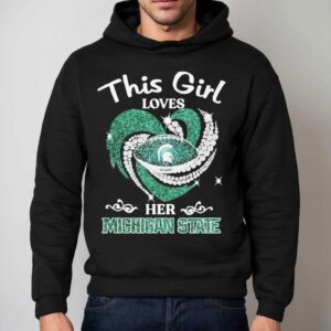 She proudly rocks her Spartans heart design t-shirt 2 She Proudly Rocks Her Spartans Heart Design Hoodie