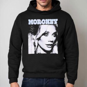 Stylish Megan Moroney Portrait Graphic Hoodie