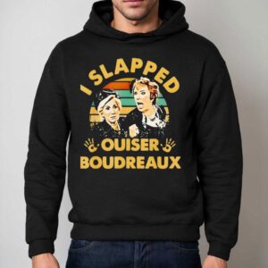Vintage Tee With Ouiser Boudreaux Slap Design Hoodie