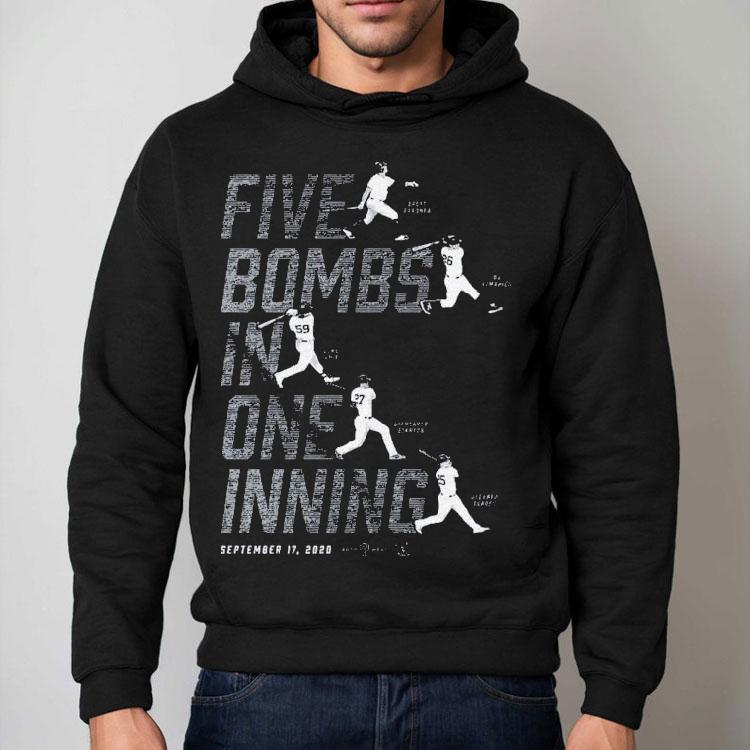 Yankees legends blast five homers in a single inning tshirt Yankees legends blast five homers in a single inning tshirt