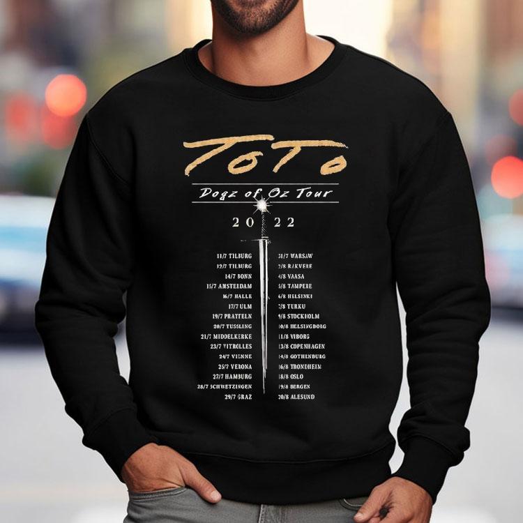 2022 European tour inspired sword design tshirt 2022 European tour inspired sword design tshirt