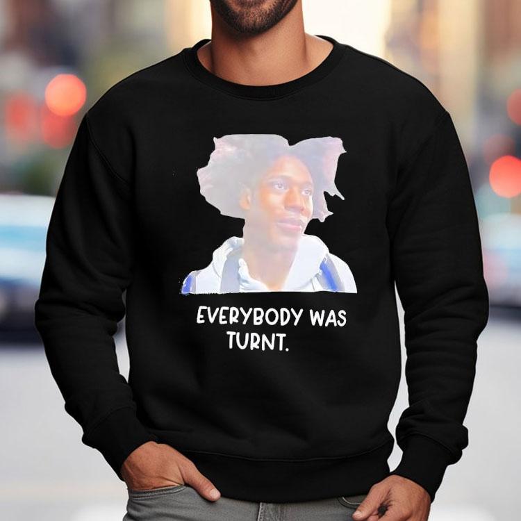 Brian Anderson rocks the everybody was turnt portrait t-shirt Brian Anderson rocks the everybody was turnt portrait t-shirt