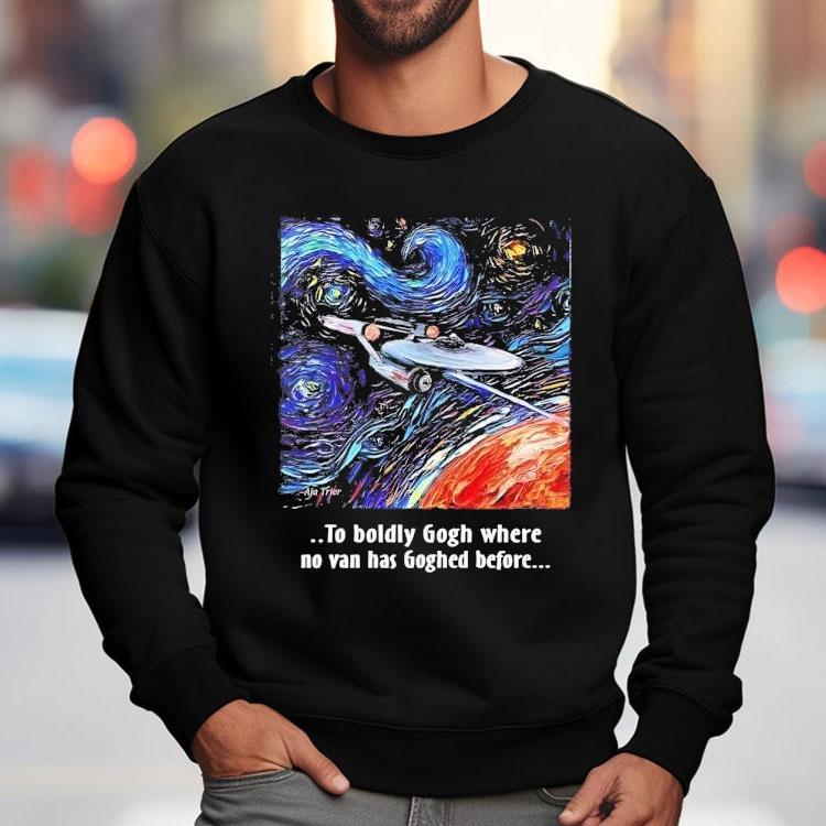 Creative art inspired van gogh style t-shirt Creative art inspired van gogh style t-shirt