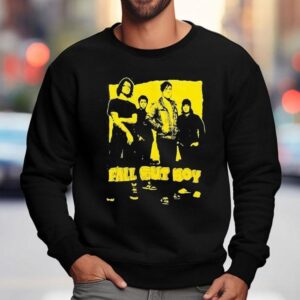 Fall Out Boy Band Graphic Tshirt 3 Fall Out Boy Band Graphic T Sweatshirt