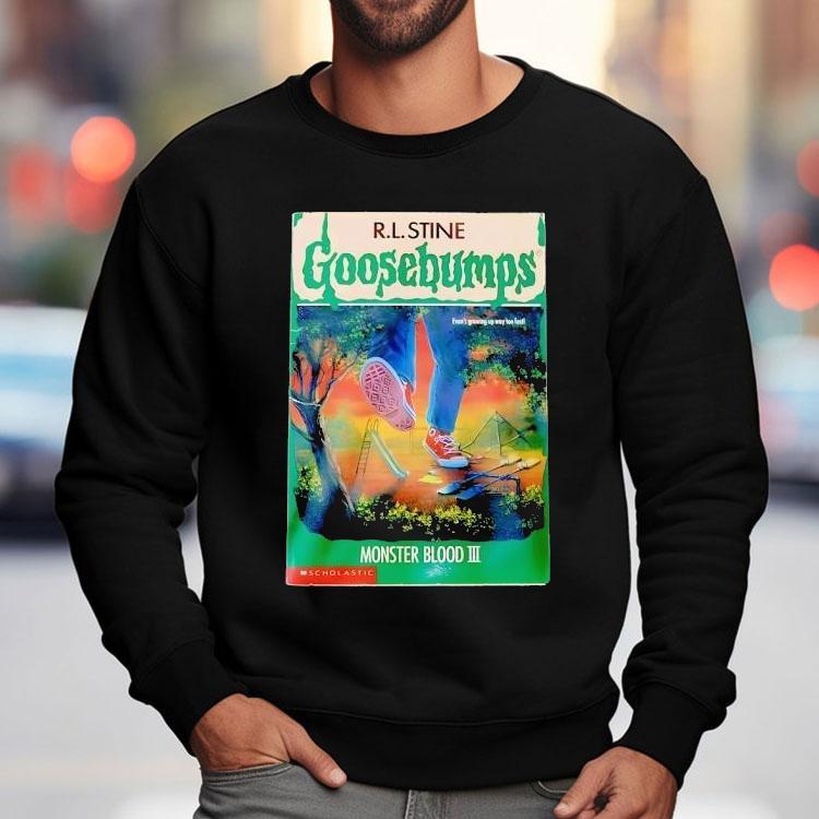 Goosebumps Monster Blood 3 Horror Design Tshirt Goosebumps Monster Blood 3 Horror Design Tshirt