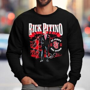 St Johns Basketball Coach Rick Pitino Stylish City Skyline T Sweatshirt