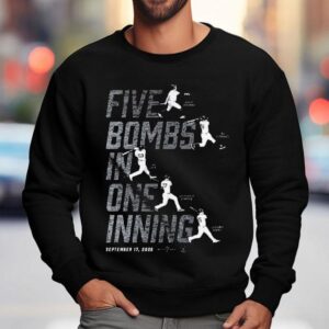 Yankees legends blast five homers in a single inning tshirt 3 Yankees Legends Blast Five Homers In A Single Inning T Sweatshirt