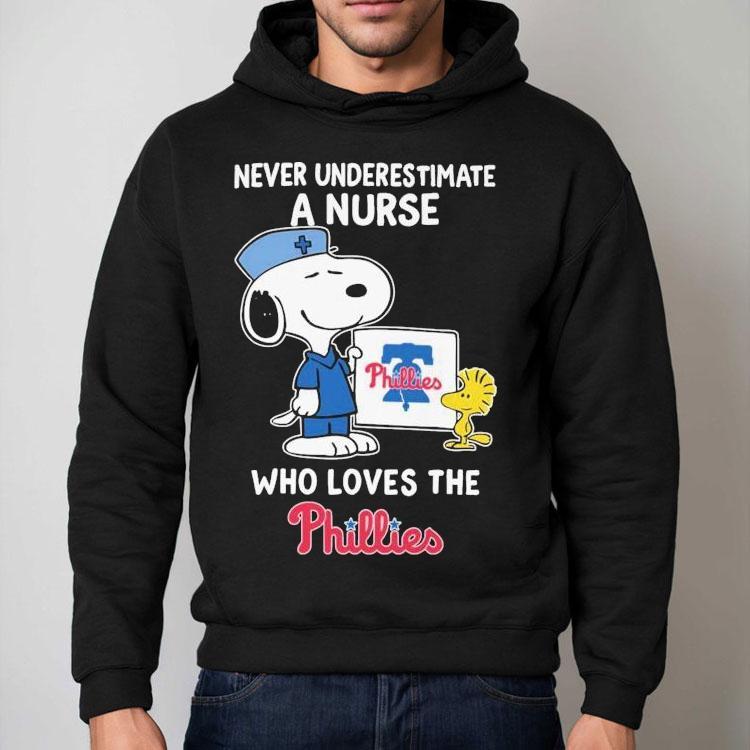 Celebrate Nurses Who Are DieHard Philadelphia Phillies Fans With This Snoopy And Woodstock TShirt Celebrate Nurses Who Are DieHard Philadelphia Phillies Fans With This Snoopy And Woodstock TShirt