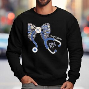 Celebrating Nursing Pride And Yankees Fandom With This Awesome T-shirt 3 Celebrating Nursing Pride And Yankees Fandom With This Awesome Sweatshirt