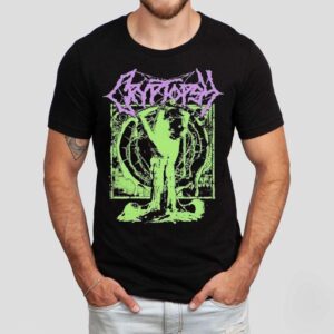 Cryptopsy announces exclusive fall 2024 tour merchandise tshirt