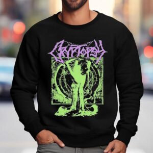 Cryptopsy Announces Exclusive Fall Tour Merchandise T Sweatshirt