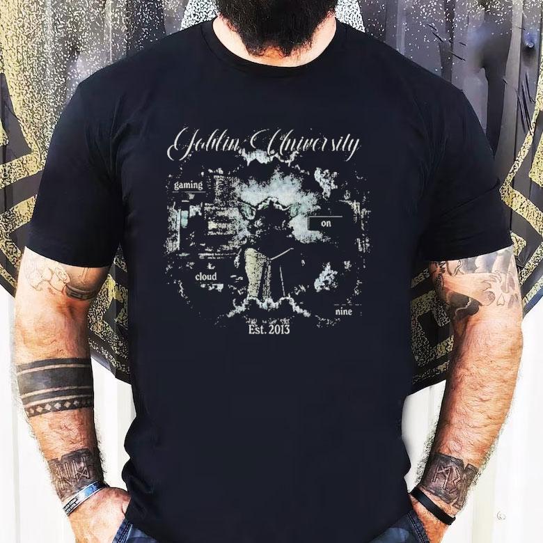 Celebrate Goblin Universitys gaming legacy since 2013 with this nostalgic tshirt Celebrate Goblin Universitys gaming legacy since 2013 with this nostalgic tshirt