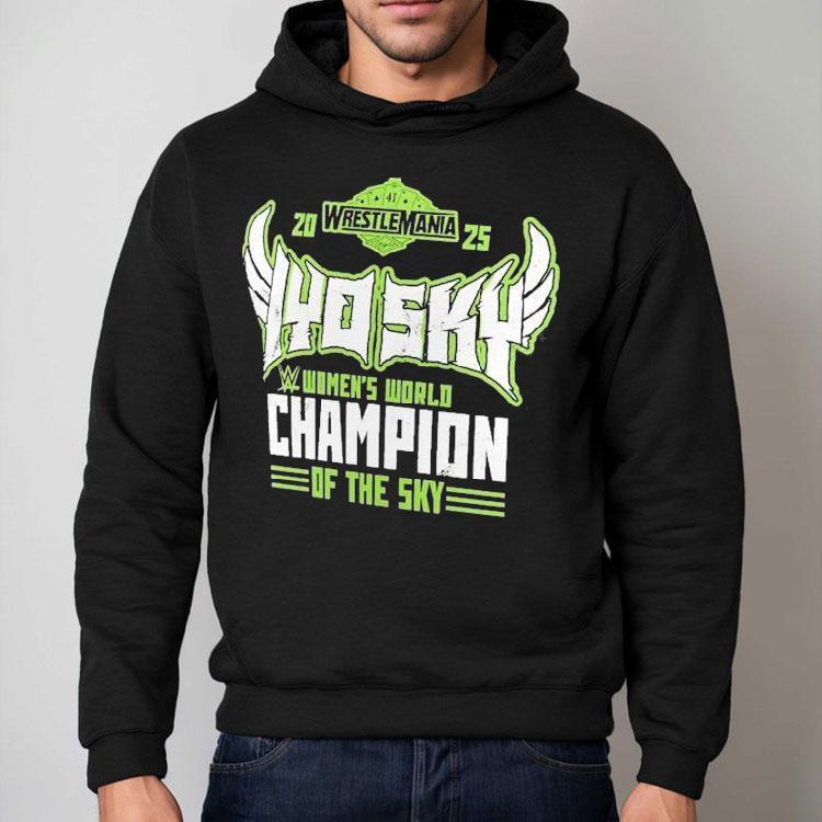 Iyo Sky Claims Victory At Wrestlemania 41 With Championship Winning T-shirt Iyo Sky Claims Victory At Wrestlemania 41 With Championship Winning T-shirt