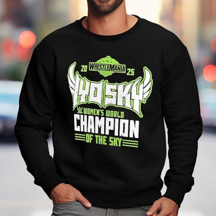 Iyo Sky Claims Victory At Wrestlemania 41 With Championship Winning T-shirt Iyo Sky Claims Victory At Wrestlemania 41 With Championship Winning T-shirt