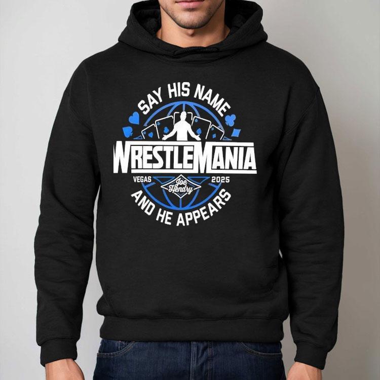 Joe Hendry Wrestlemania Magic Moment T-Shirt Joe Hendry Wrestlemania Magic Moment T-Shirt