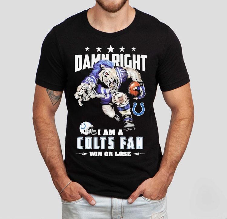 Proudly Supporting the Colts Through Every Game in This T-Shirt Proudly Supporting the Colts Through Every Game in This T-Shirt