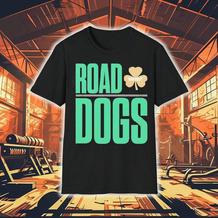 Show your Celtics pride with this stylish road dogs tribute t-shirt Show your Celtics pride with this stylish road dogs tribute t-shirt