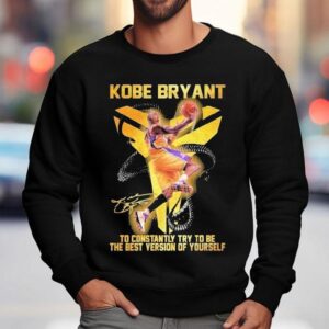 Strive For Greatness Like Kobe With This Black Mamba Inspired T-shirt 3 Strive For Greatness Like Kobe With This Black Mamba Inspired Sweatshirt