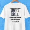 Two Flint Tools With Just One Actually Being Practical T-shirt