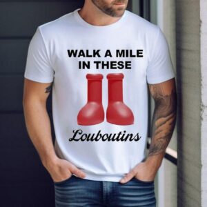 Step Into Luxury With These Iconic Red Bottoms T-shirt