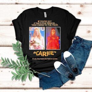Wear Your Love For Horror With This Carrie Prom Inspired Tshirt