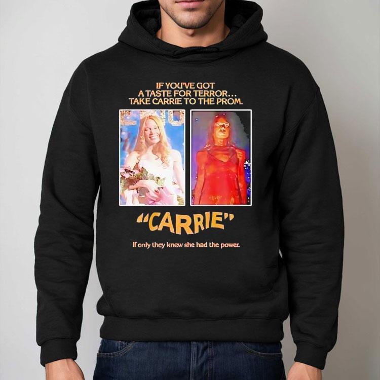 Wear Your Love For Horror With This Carrie Prom Inspired T-Shirt Wear Your Love For Horror With This Carrie Prom Inspired T-Shirt