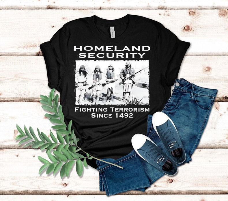 1492 Vintage Homeland Security Anti Terror T-shirt 1492 Vintage Homeland Security Anti Terror T-shirt