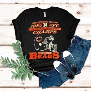 1985 Chicago Bears NFC Champions Retro Super Bowl T-shirt
