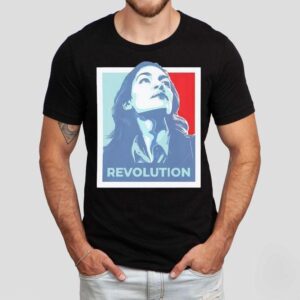 Alexandria Ocasio Bold Political Statement Tshirt