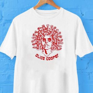 Alice Cooper iconic snake design tshirt