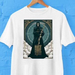 Avett Brothers Philadelphia concert 2024 grim reaper design tshirt Avett Brothers Philadelphia concert 2024 grim reaper design tshirt