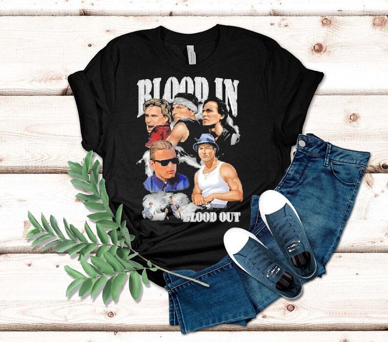 Blood In Blood Out gangsta style diamond design tshirt Blood In Blood Out gangsta style diamond design tshirt