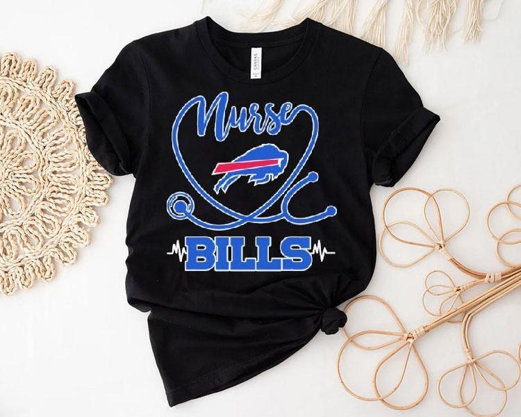 Buffalo Bills medical pro stethoscope design tshirt Buffalo Bills medical pro stethoscope design tshirt