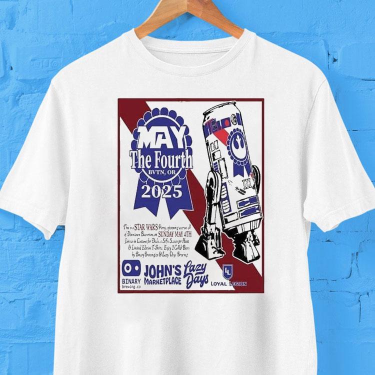 Celebrate Star Wars 2025 anniversary with this cool loyal legion beer hall t-shirt Celebrate Star Wars 2025 anniversary with this cool loyal legion beer hall t-shirt